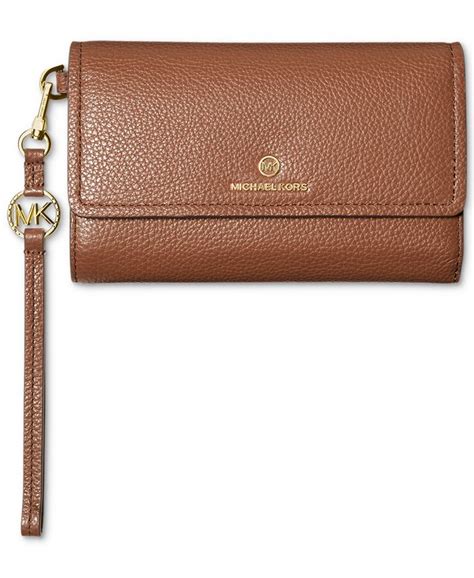 michael michael kors jet set charm large flap phone wristlet|MICHAEL Michael Kors Jet Set Charm Large Flap Phone Wristlet .